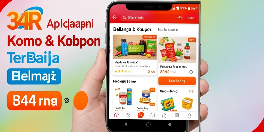Tampilan utama 34R dengan berbagai penawaran kupon menarik.