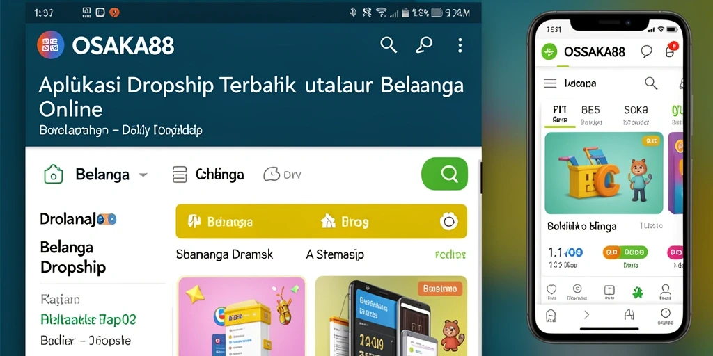Tampilan antarmuka OSAKA88 yang intuitif dan ramah pengguna.