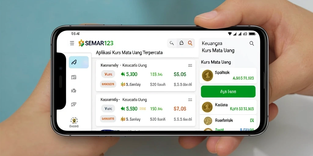 Tampilan antarmuka SEMAR123 yang informatif dan sederhana.